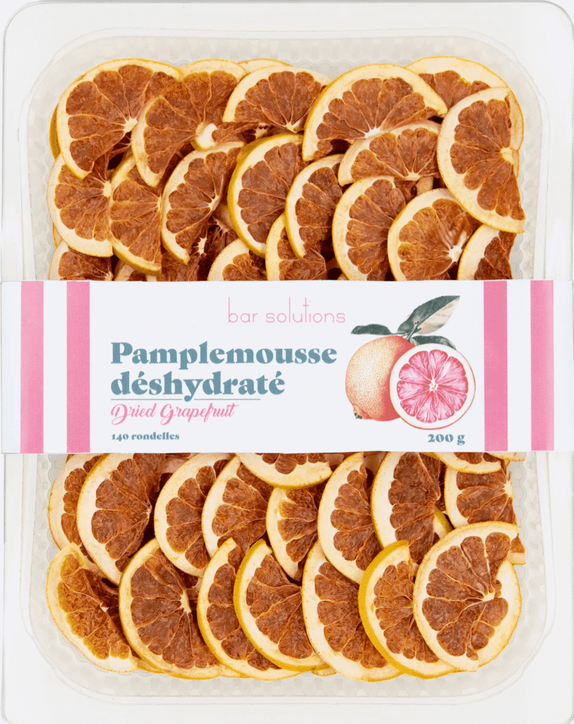 Pamplemousse déshydraté