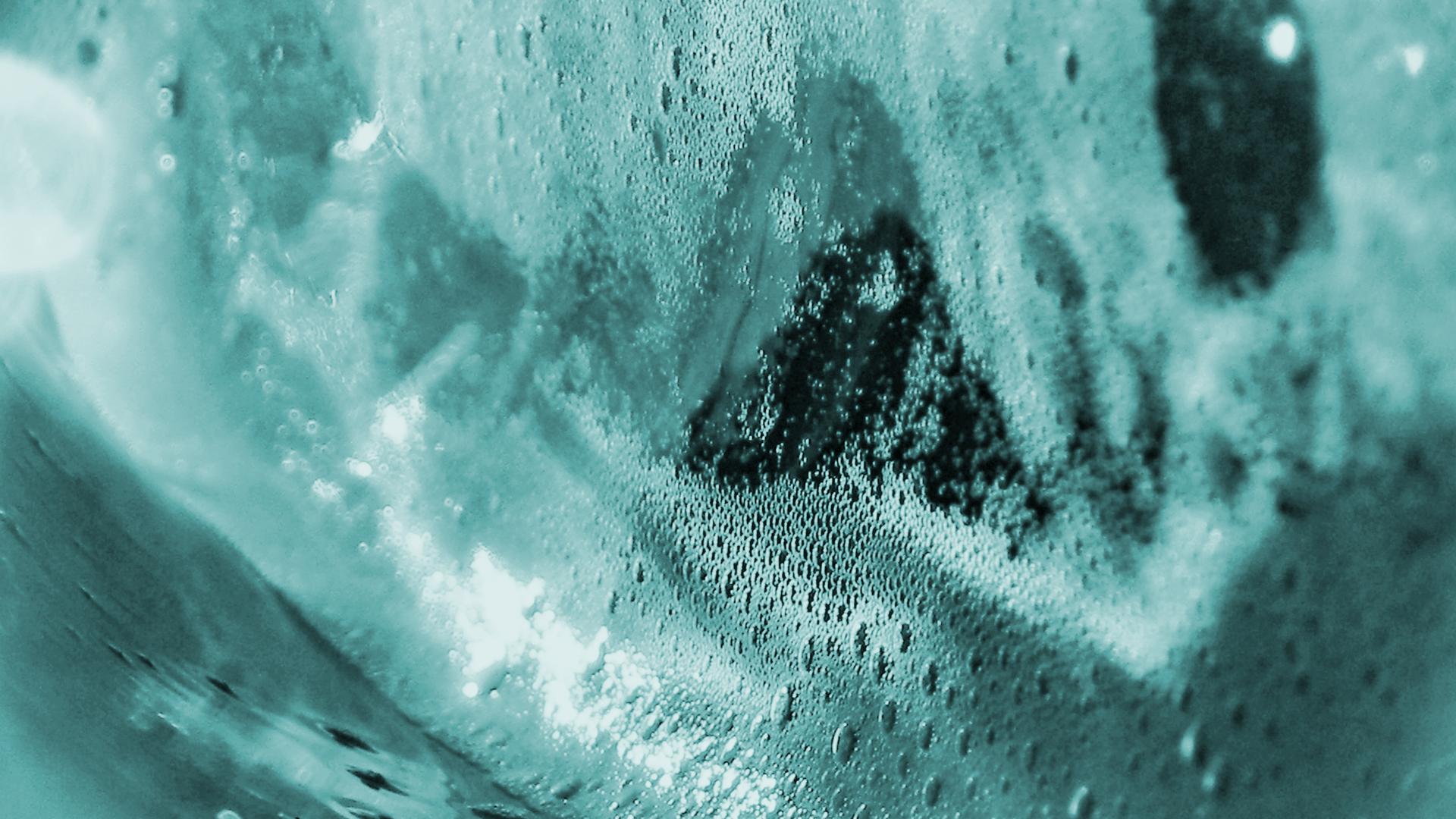 Texture de sirop sur glace